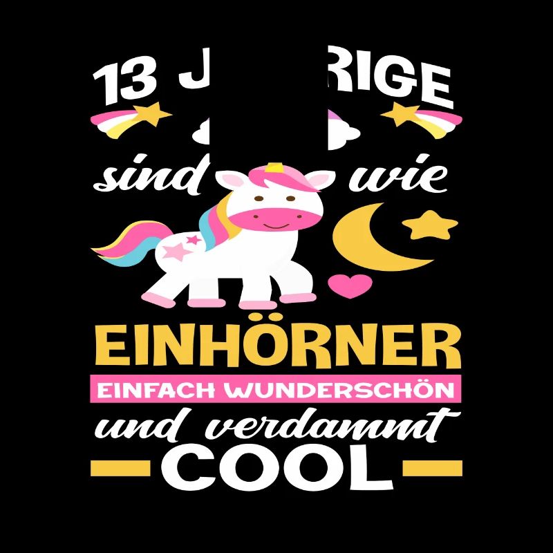 13. Geburtstag Einhorn Mädchen