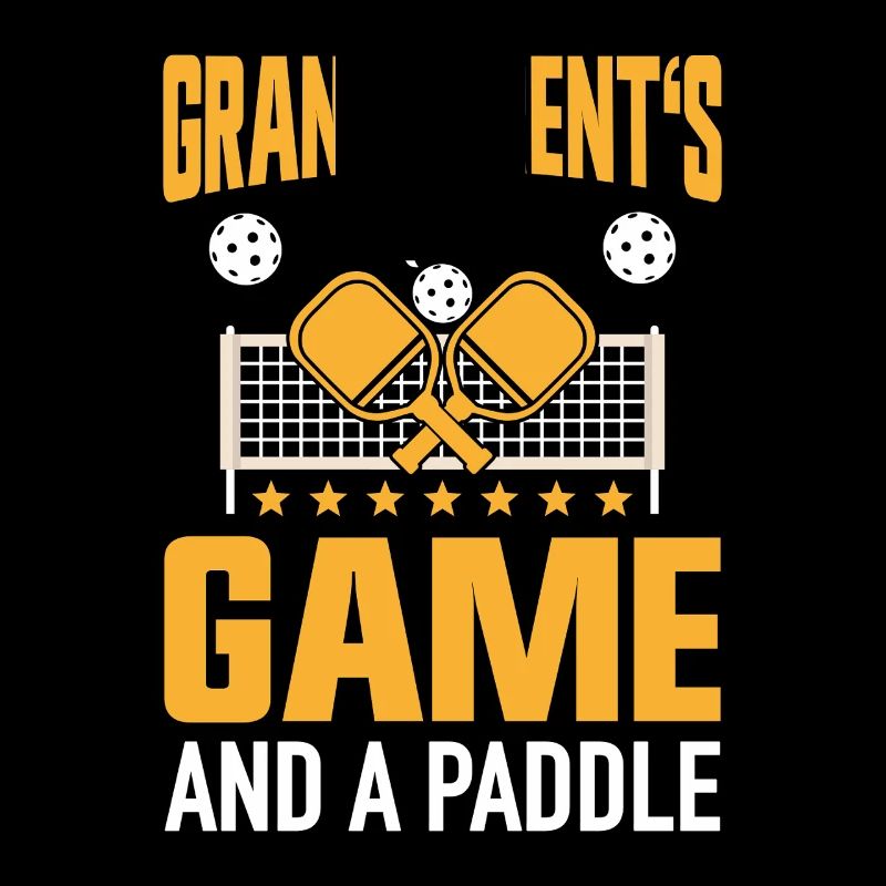 Pickleball Eltern Paddleball Oma Opa Paddle