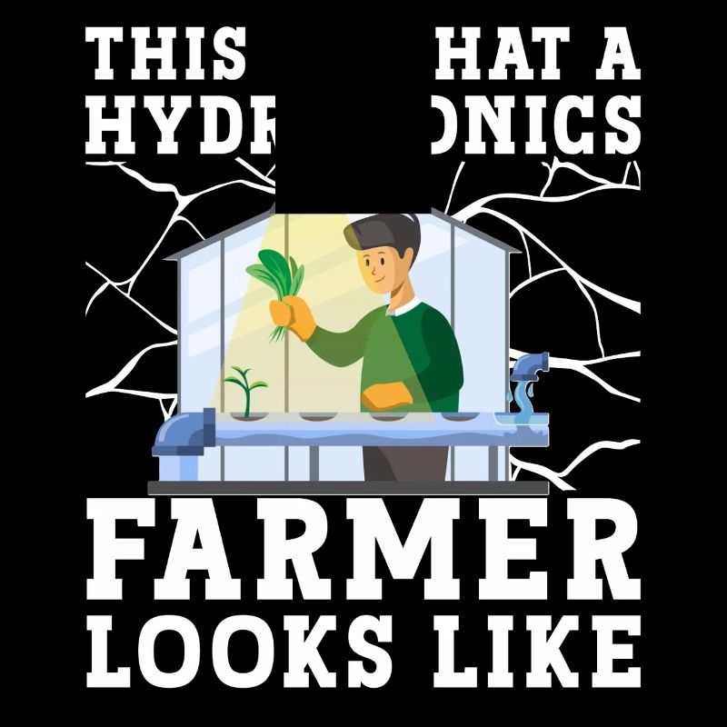 This is what a Hydroponics Farmer looks like
