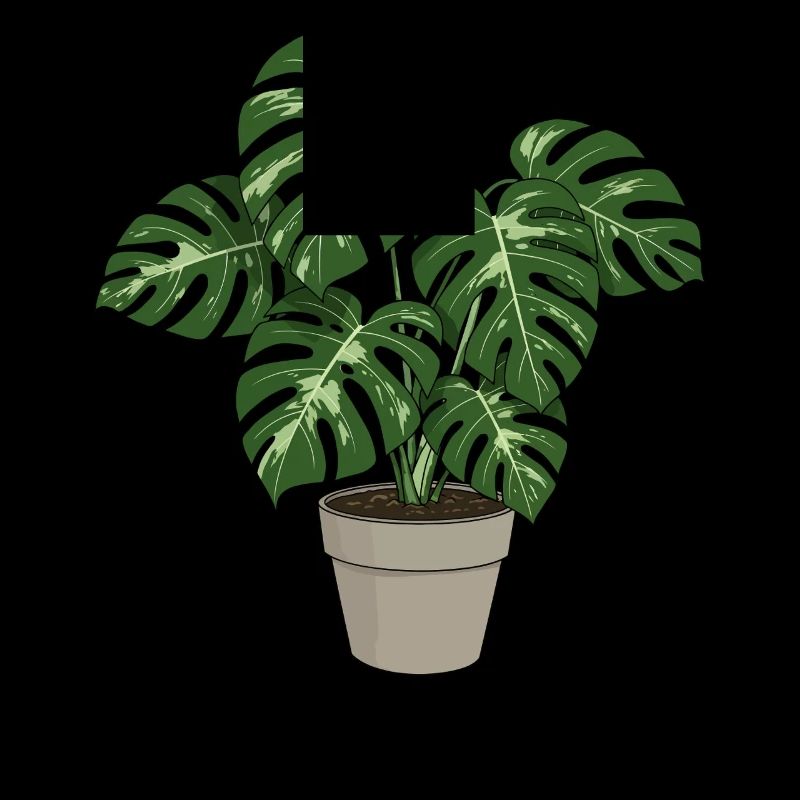Colorful Monstera