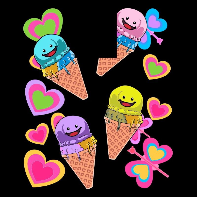 Eis Eiskreme Sommer Kind Kinder