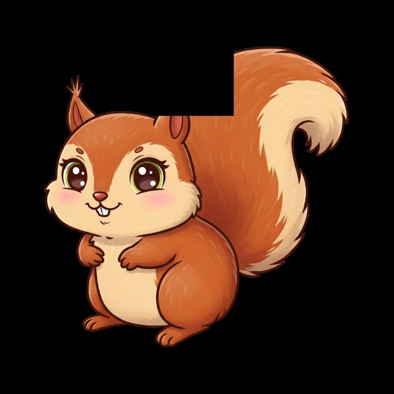 Tier Cartoon Eichhörnchen