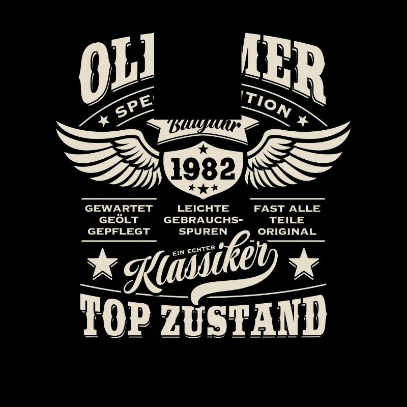 Oldtimer Baujahr 1982 - Geburtstag - Geschenk