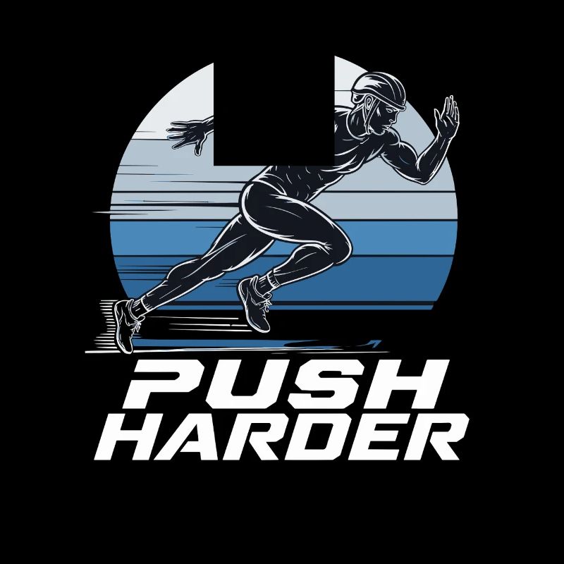 Courir Courir Pousser Plus Motivation Pour La Compétition