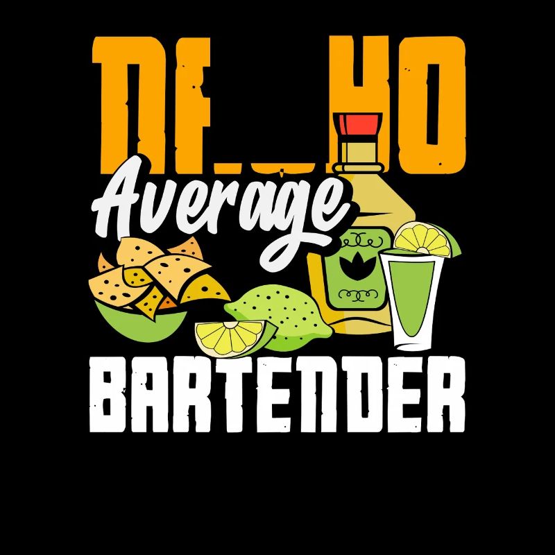 Nacho Average Barkeeper Spruch Design