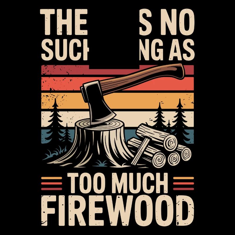Il n’y a pas trop de bois de chauffage