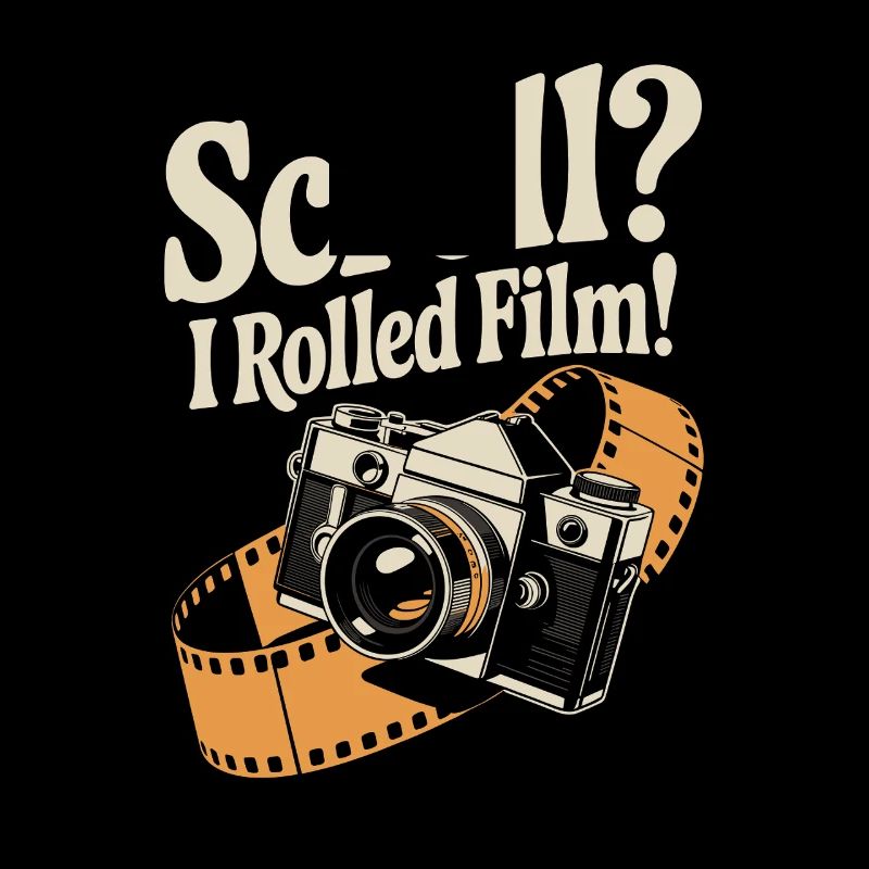 Conception drôle de caméra rétro