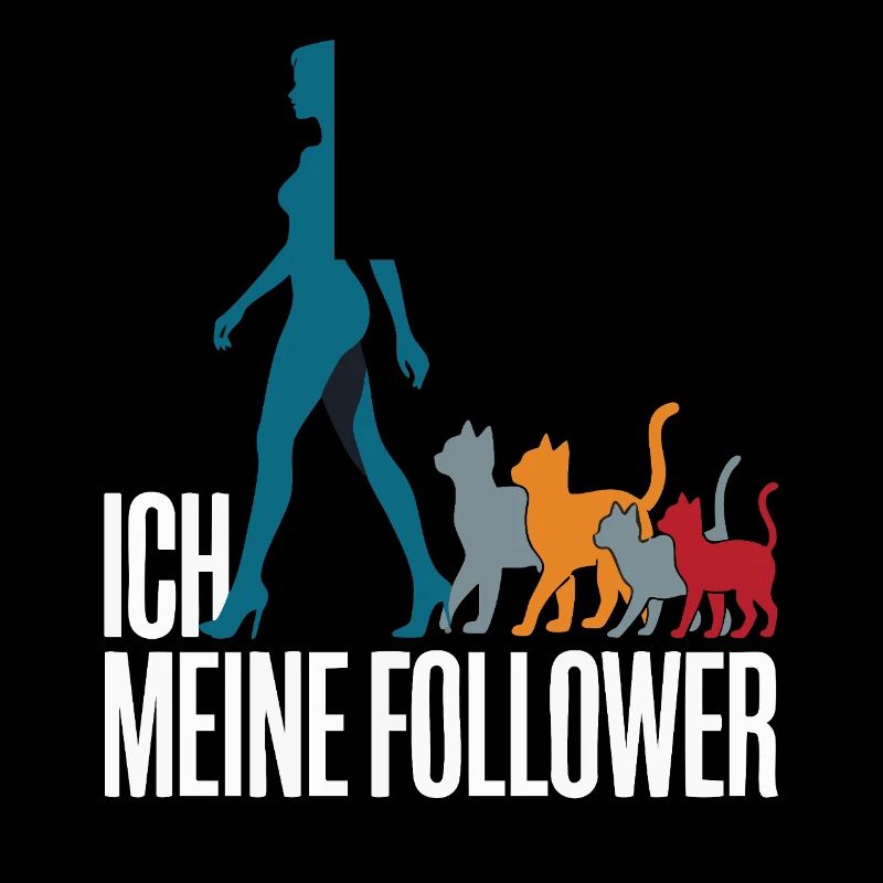Moi et mes abonnés – Cat Humor Design
