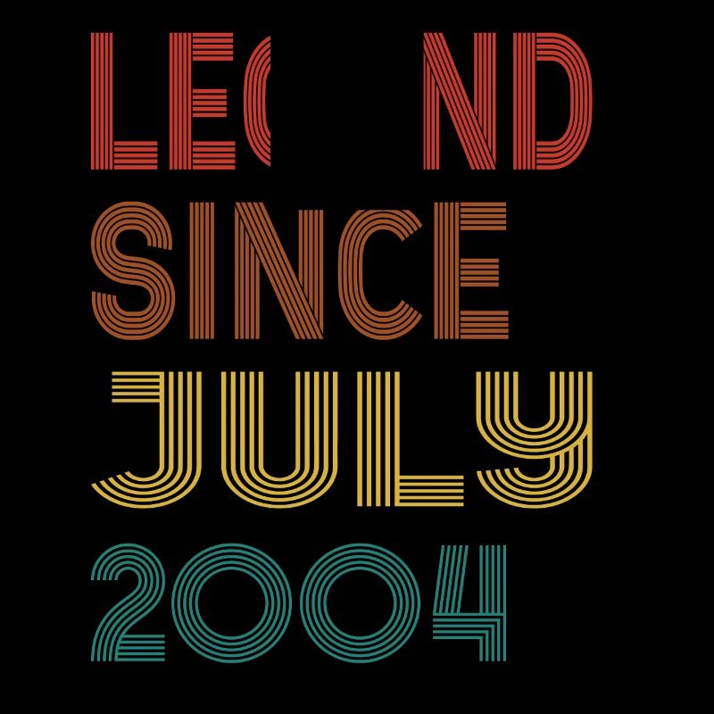 Vintage Legende Seit juli 2004, 21. Geburtstag
