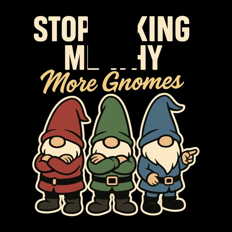 Garten Zwerg Oma: Eigenwilliger Gnomecore,