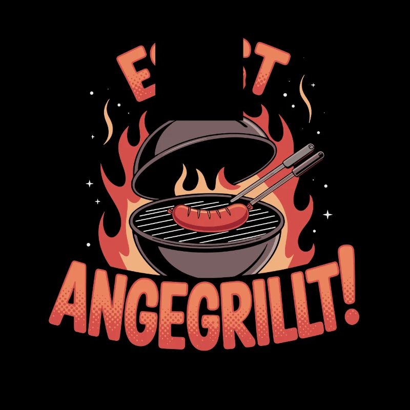 It's grilled BBQ fun grilling fire