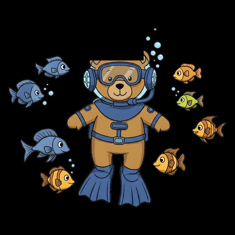 Teddy Bear Diver