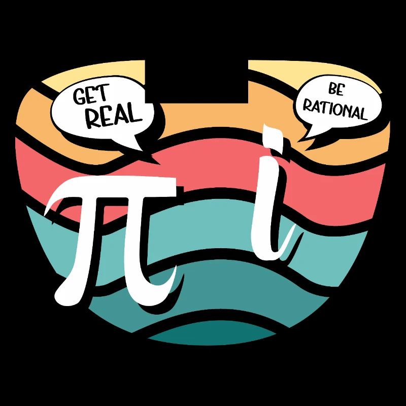 Math Humor Pi vs. Imaginary Number