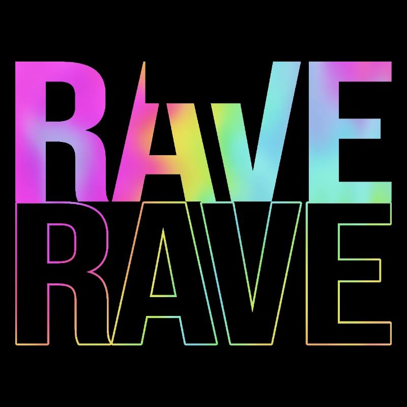 Rave Raver Musique techno Techno basse Table de mixage