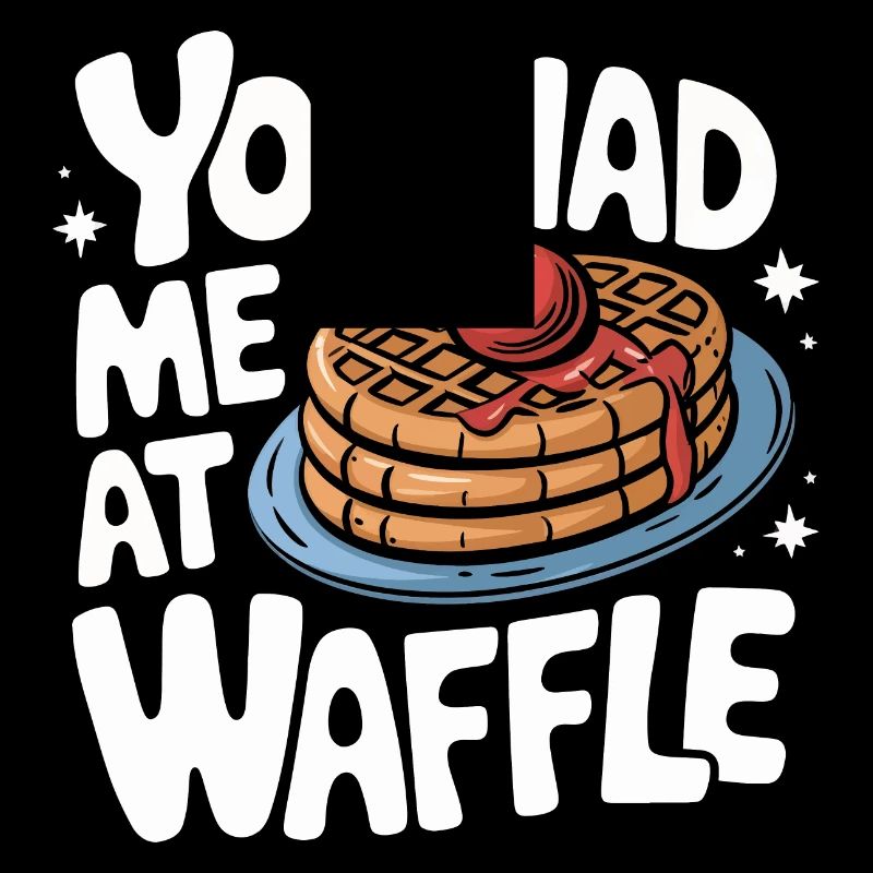Waffles Breakfast Sweets
