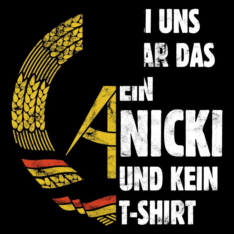 DDR Nicki, Osten, Ossi Spruch, Geschenk