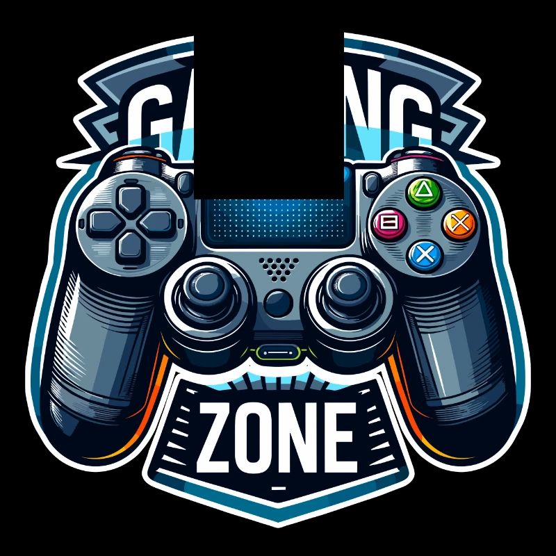 Gaming Zone - Controller Illustration