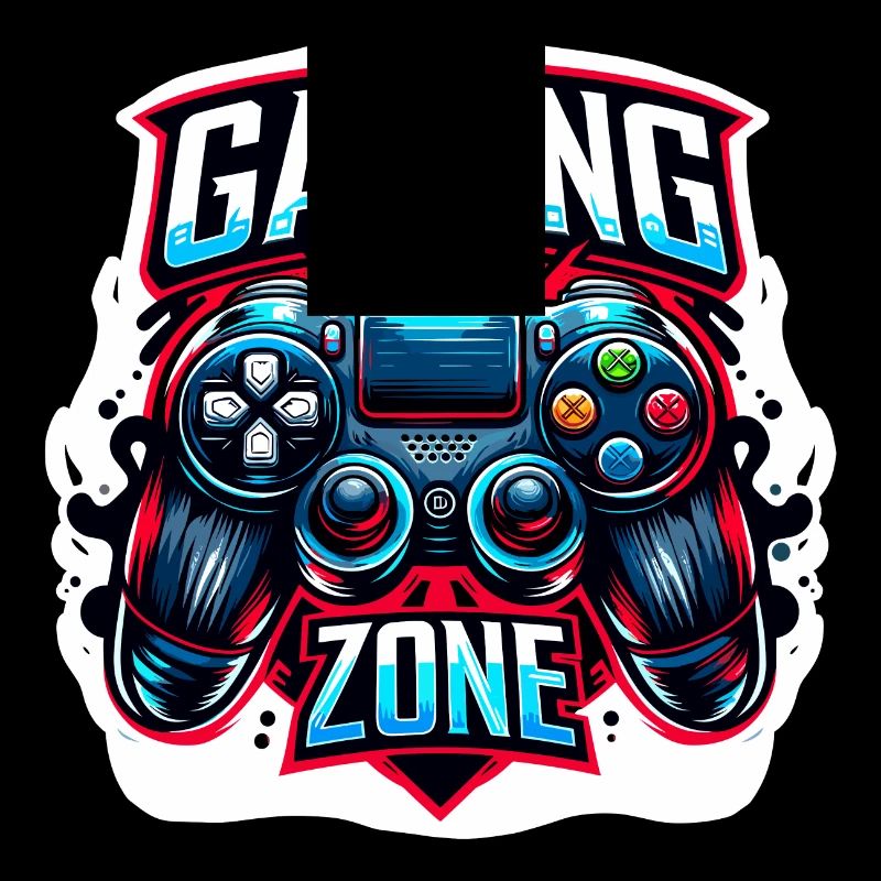 Gaming Zone - Controller Illustration