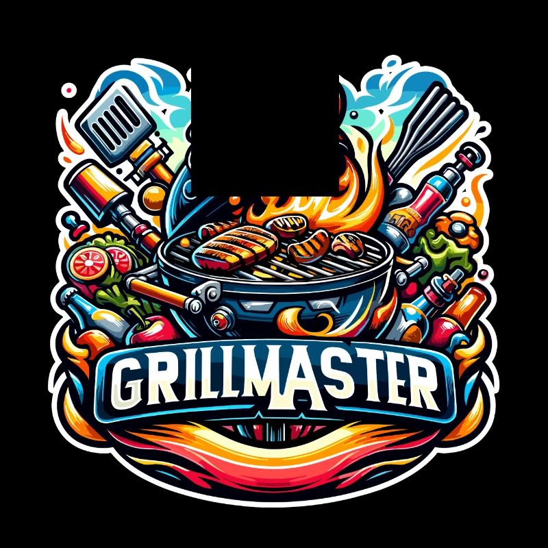 GrillMaster - Grill Illustration