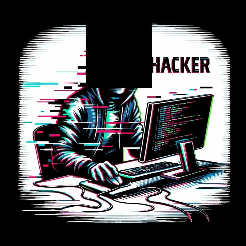 Hacker - Illustration