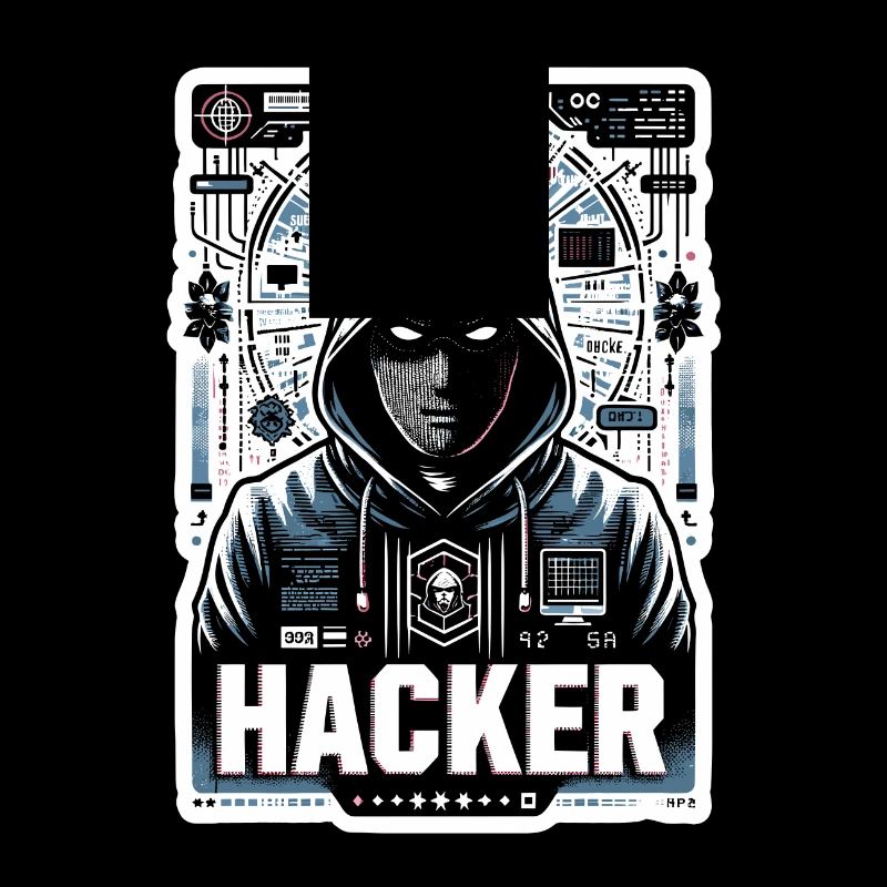 Hacker - Illustration