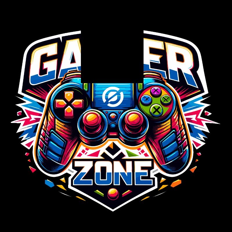 Gamer Zone - Controller Illustration