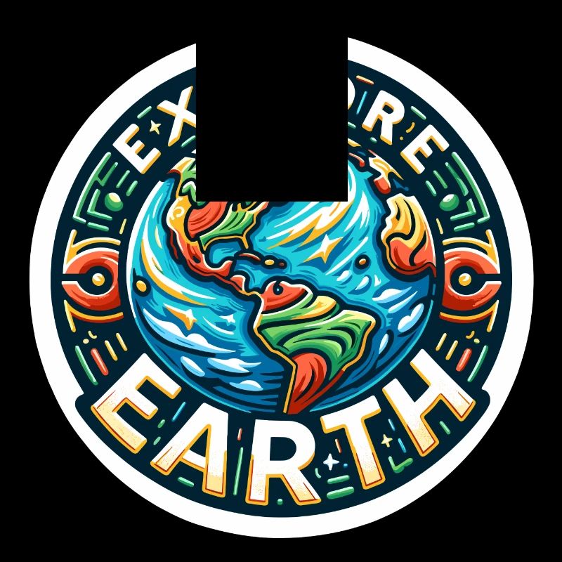 Explore Earth - Earth Illustration