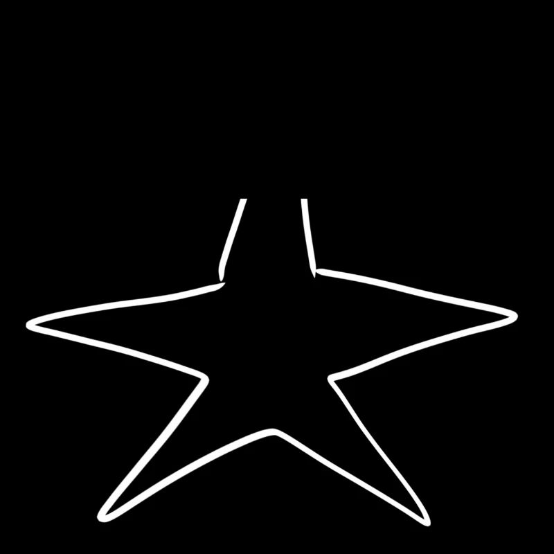 Forme du symbole de l’étoile