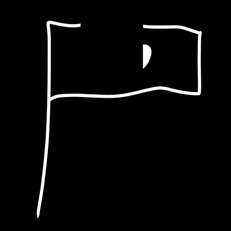 flagge herz liebe symbol form