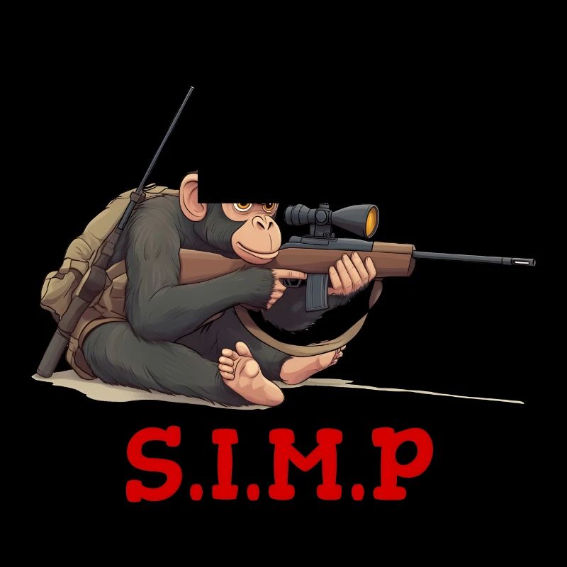 Monkey, meme, Sniper Rifle