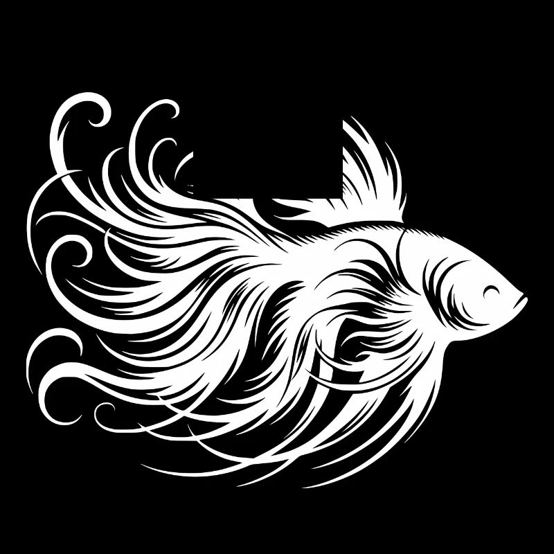 Prächtiger Kampffisch Gattung Labyrinthfisch