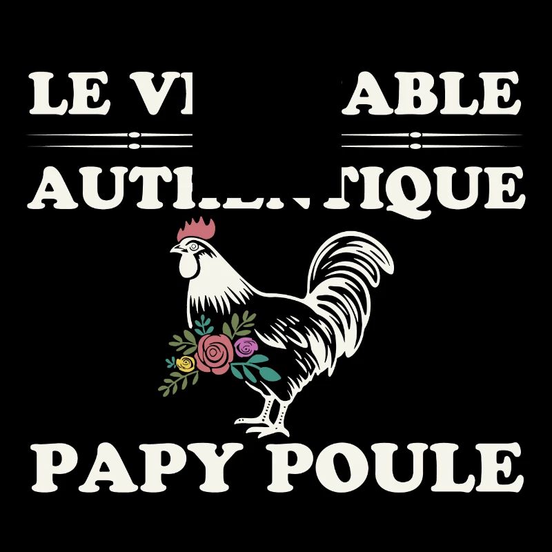 Die echte, authentische Papa-Henne