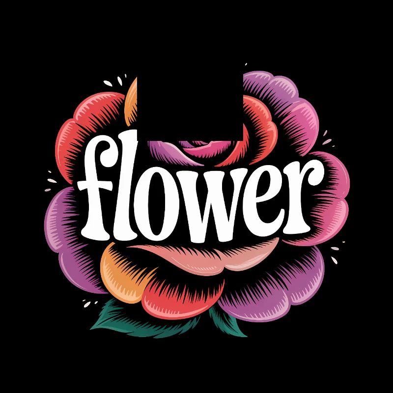 Blumen Logo - Cooles Gartendesign