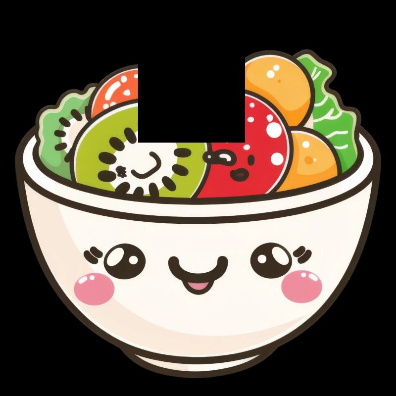 Lindo cómic de ensaladera