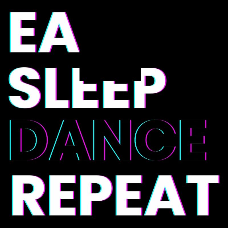 Manger Dormir Danse Répéter Danse Dictons Danser Dire