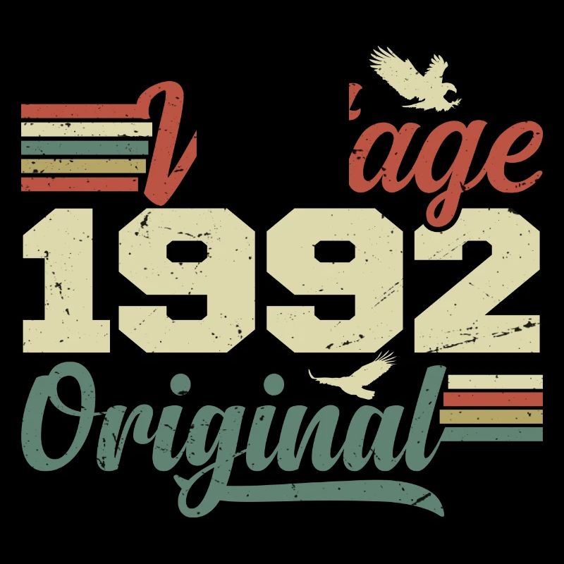 Vintage 1992 Retro Jubiläumsgeschenk