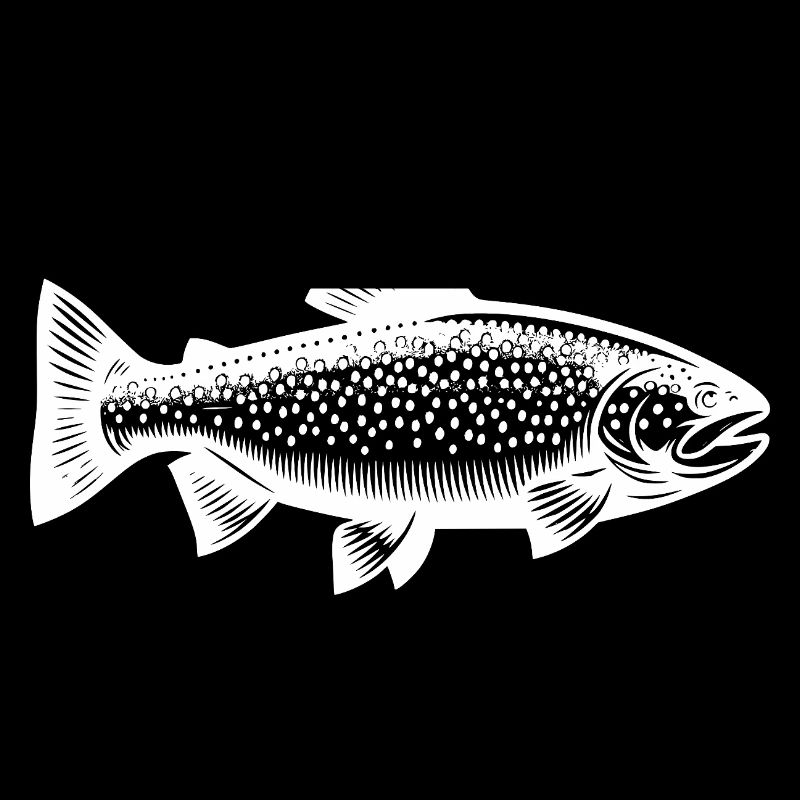 Rainbow Trout - True-to-life predatory fish design