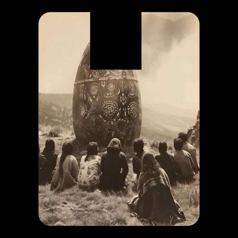 praise the egg monolith