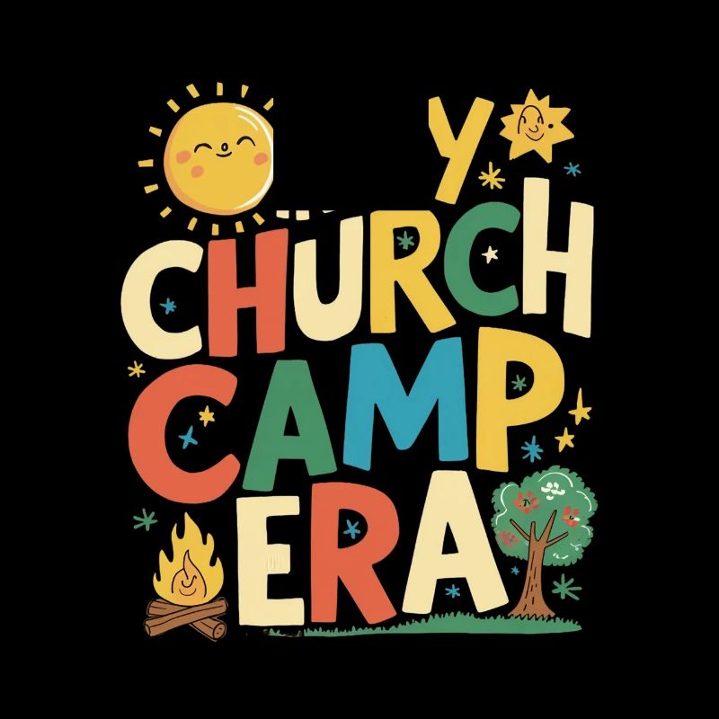 À l’époque de mon camp d’église VBS, Bible Camp Fun