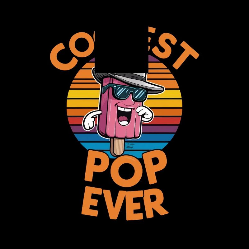 Coolest Pop Ever Fun Popsicle Dad