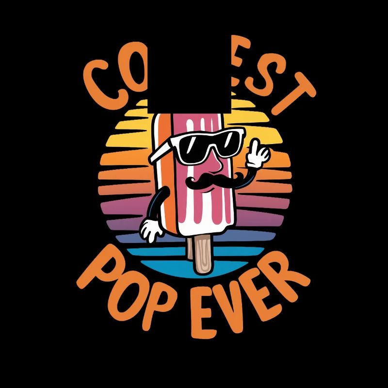 Coolest Pop Ever Fun Popsicle Dad