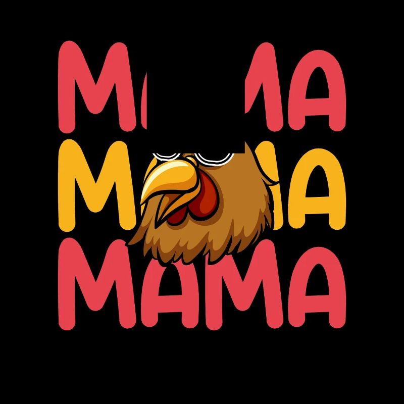 Henne Mama Mutter Hühner