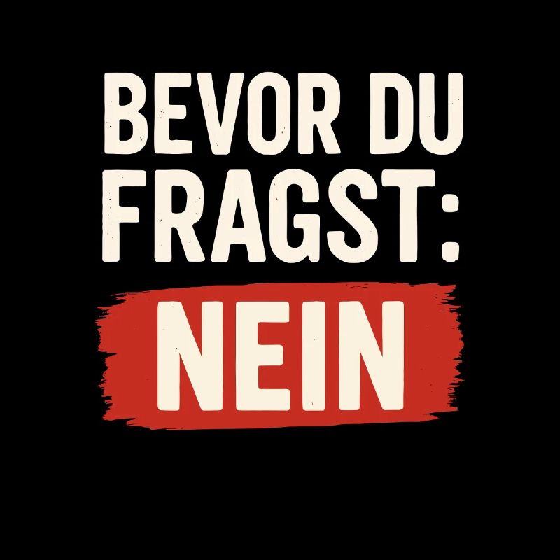 Avant de demander : NON – Chemise Statement