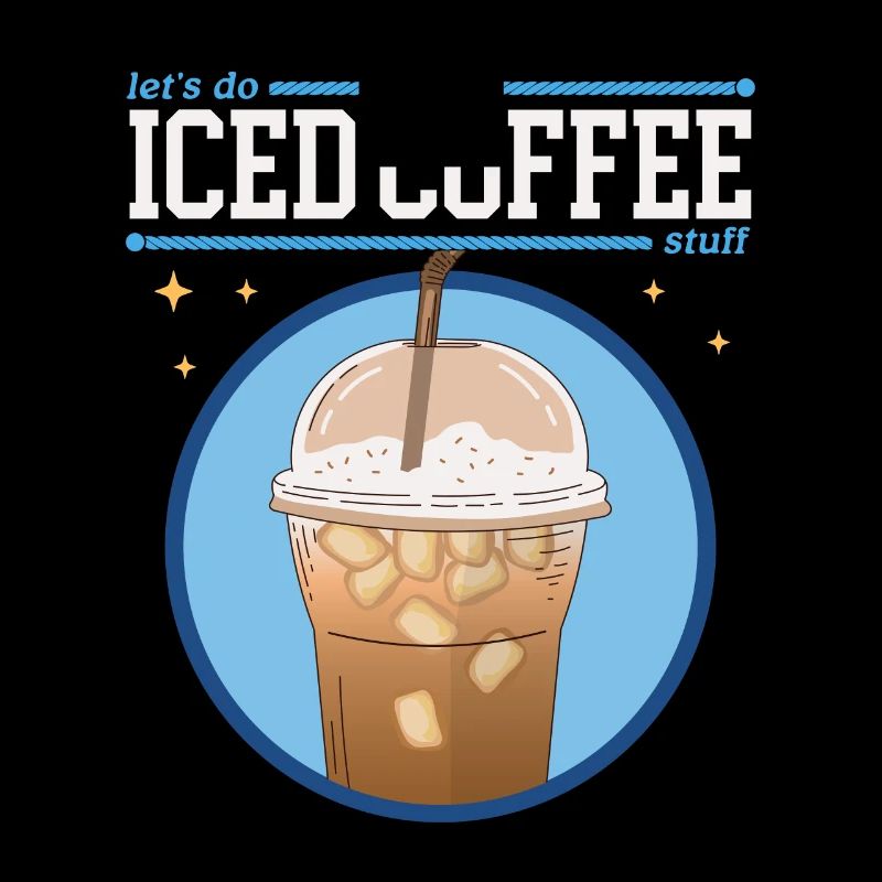 Eiskaffee Iced Coffee Kaffeeliebhaber Geschenk