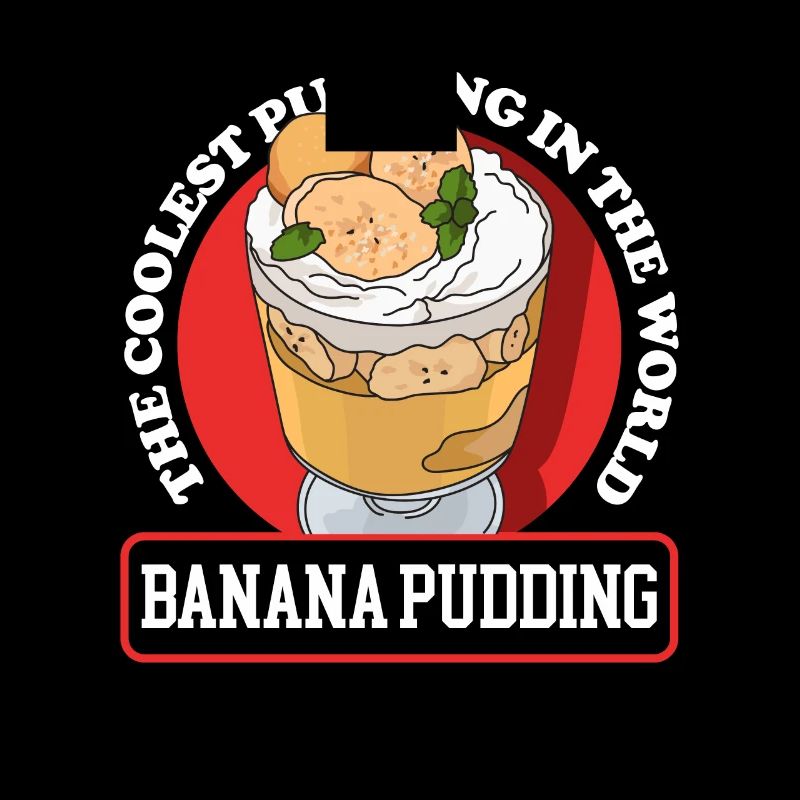 Bananenpudding Bananen Pudding Geschenk