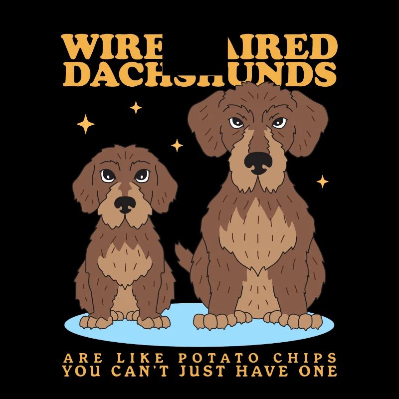 Rauhaardackel Dackel Dachshund Teckel Geschenk