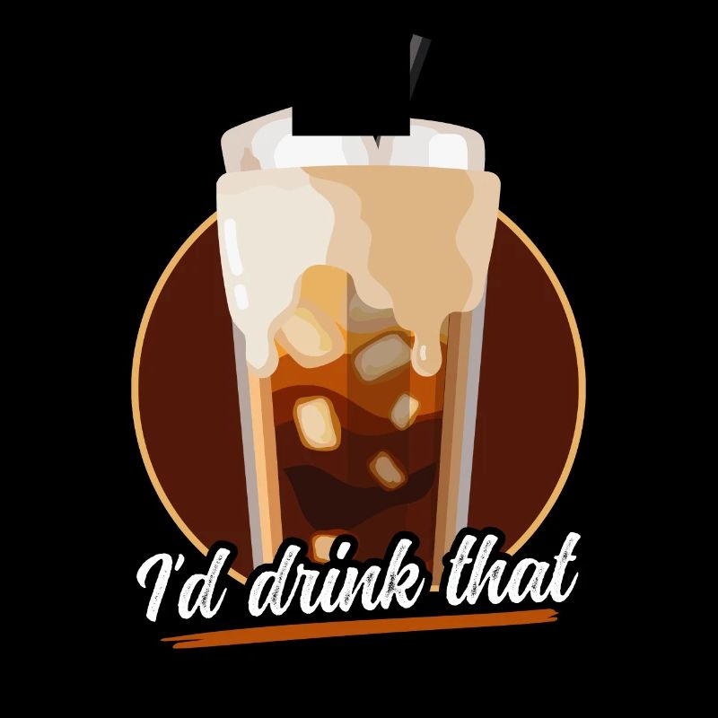 Eiskaffee Iced Coffee Kaffeeliebhaber Geschenk