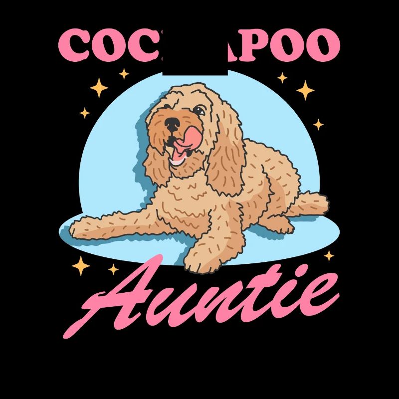 Cockapoo Tante Hundeliebhaber Geschenk