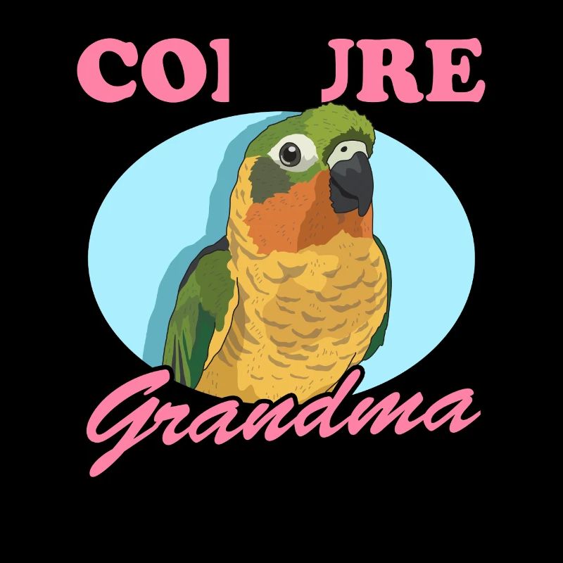 Conure Oma Papageien Conures Geschenk