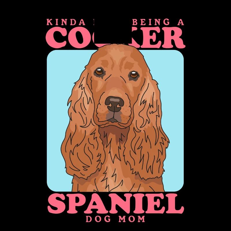 Cocker Spaniel Maman Cocker Spaniel Cadeau